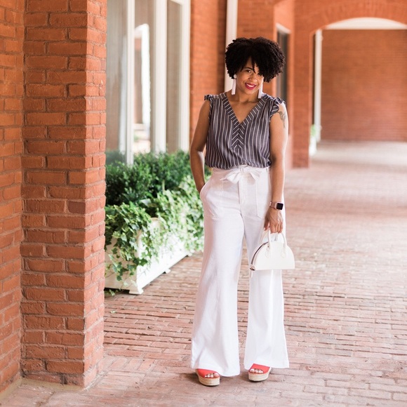 Banana Republic Pants - ✨Banana Republic✨Wide Leg Cotton/Linen Pant